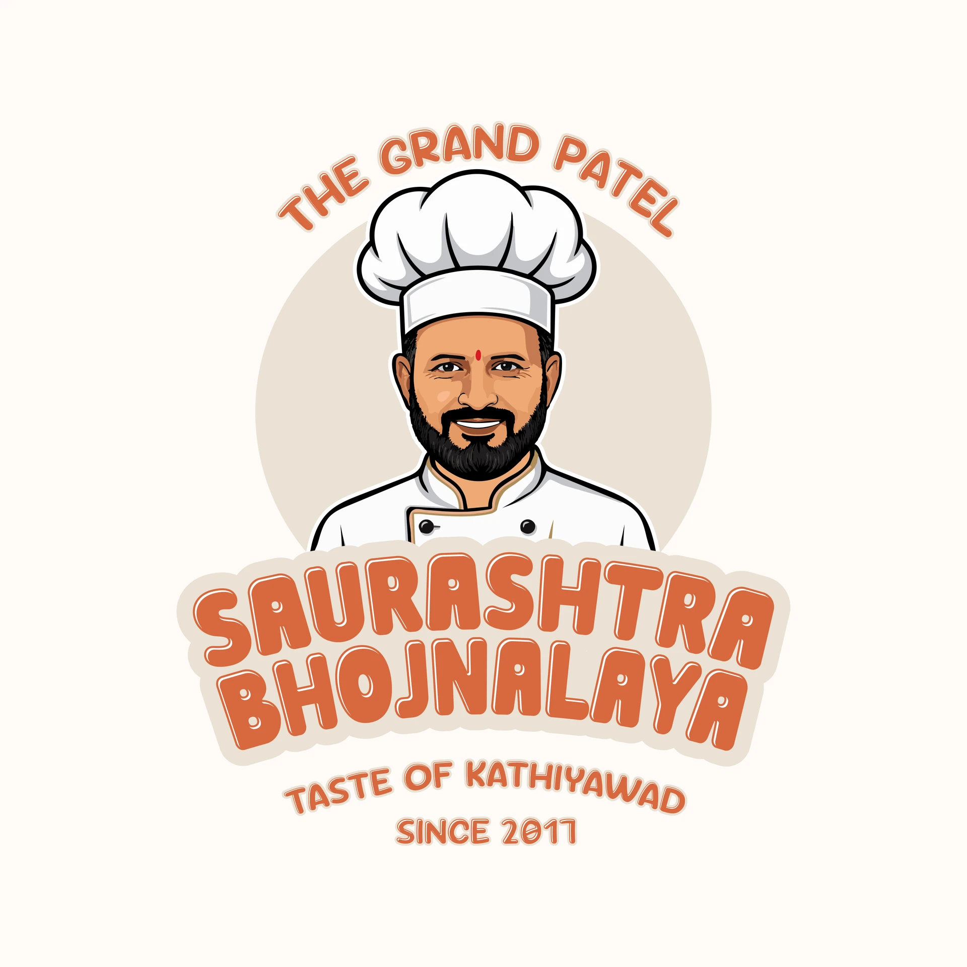 Saurashtra Bhojnalaya Brand Identity